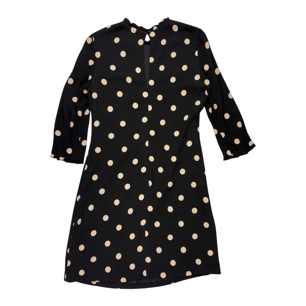 Kate Spade Polka Dot Shift Dress S Ruffle Coquette Work Going Out Party Retro - Picture 5 of 9